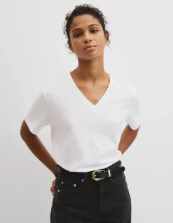 Australian Cotton V-Neck T-Shirt