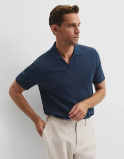 Australian Cotton Waffle Polo