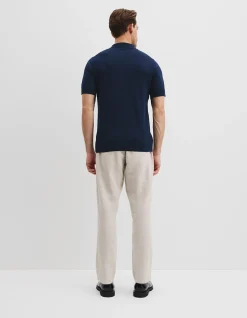 Australian Cotton Blend Silk Trophy Polo