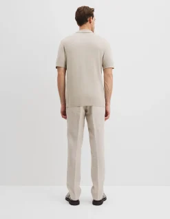 Australian Cotton Blend Silk Trophy Polo