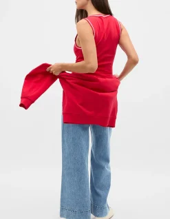 AUSTRALIAN COTTON CONTRAST TANK