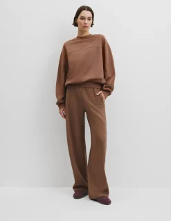 Australian Cotton High Neck Sweat Top