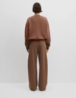 Australian Cotton High Neck Sweat Top