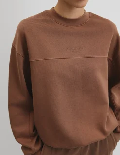 Australian Cotton High Neck Sweat Top
