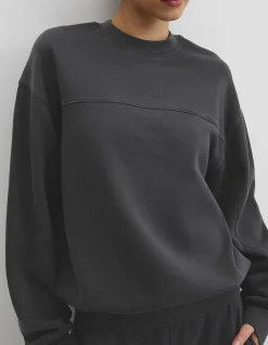 Australian Cotton High Neck Sweat Top
