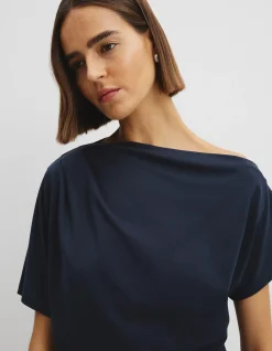Australian Cotton One Shoulder T-Shirt