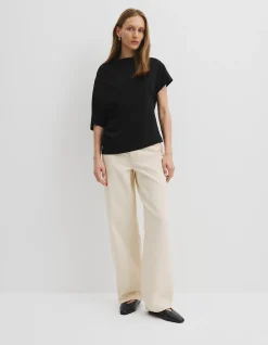 Australian Cotton One Shoulder T-Shirt