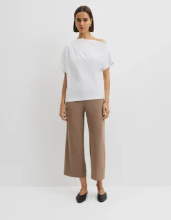 Australian Cotton One Shoulder T-Shirt