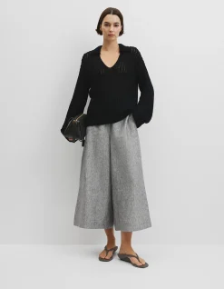 Australian Good Earth Cotton Long Sleeve Tape Knit
