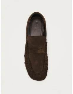 Aven Suede Leather Loafers