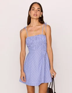 AVERY STRIPE MINI DRESS
