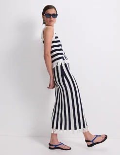 AVOCA FRINGE KNIT SKIRT