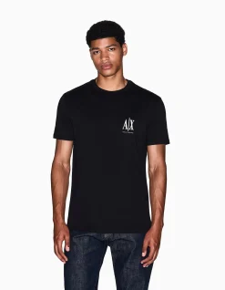 A`X Icon Chest Logo T-Shirt