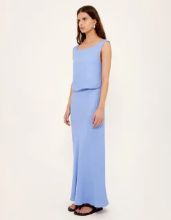 AZZURRA LINEN TOP
