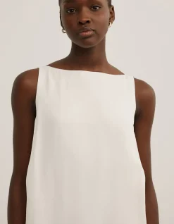 Back Ruffle Tank Top