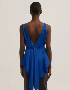 Back Ruffle Tank Top