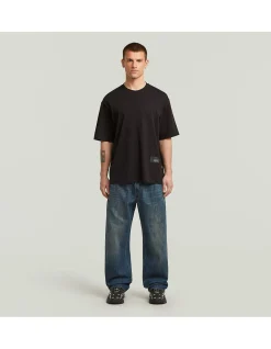 Badge Boxy R T-shirt
