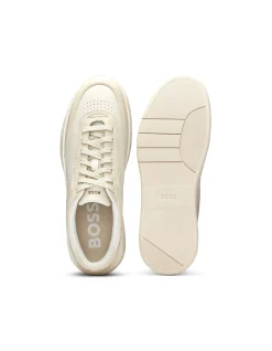 Baltimore Two Tone Leather Basketball Trainers