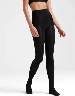 Bamboo Opaque Tights 100 Denier Black