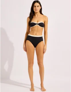 Bandwave Belted High Waisted Pant