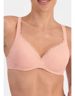 BARELY THERE LIGHTLY LINED LACE BRA