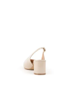 BARI55 BLOCK HEEL SLINGBACK PUMP