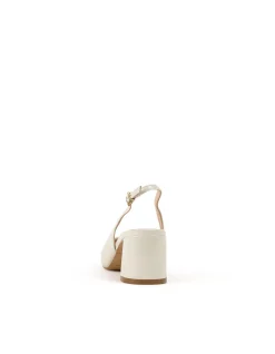 BARI55 BLOCK HEEL SLINGBACK PUMP