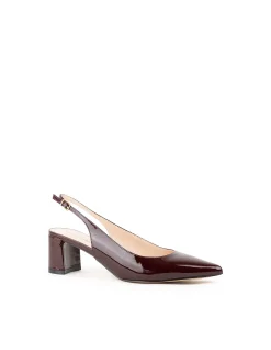 BARI55 BLOCK HEEL SLINGBACK PUMP