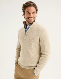 BARKER ZIP KNIT