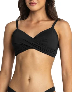 Basix Twist Front Bralette