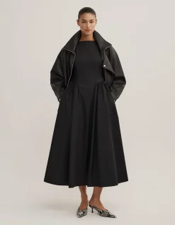 Basque Panel Dress