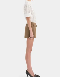 Bastille Belted Mini Skirt
