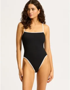 Beach Bound Square Neck One Piece