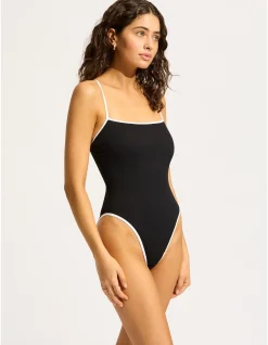 Beach Bound Square Neck One Piece