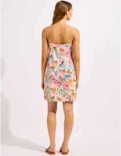 Beach Bohème Bandeau Mini Dress