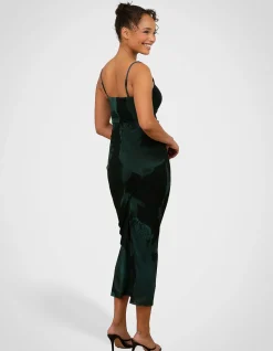 BEAU SQUARE NECK MAXI DRESS