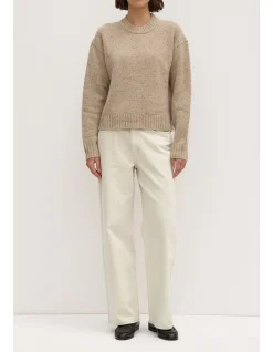 Beau Merino Knit Stone Marle