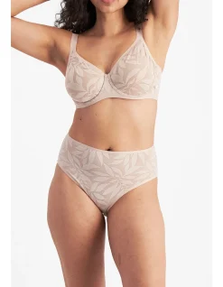 BECAUSE MINDFUL MESH MOULDED MINIMISER BRA