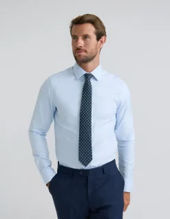 BECKTON SLIM FIT TWILL COTTON SHIRT