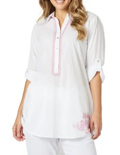 Bella Embroidered Top