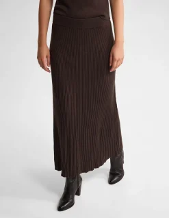 BELLE RIB KNITTED SKIRT