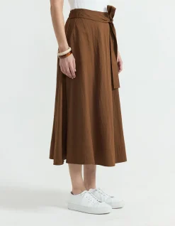 BELTED SOFT SKIRT