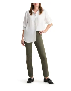 Bengajean Cord Straight Leg Dark Olive