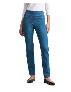 Bengajean Indigo Mid Wash Straight Leg Jeans