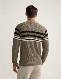 BENJI STRIPE COTTON KNIT