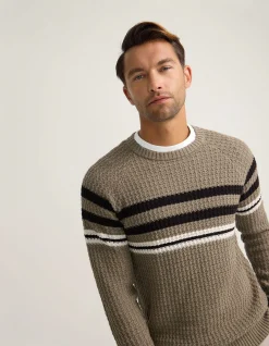 BENJI STRIPE COTTON KNIT