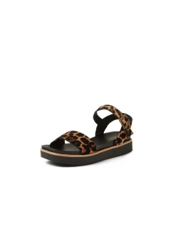 BENJO MI LEOPARD BLACK SOLE PONY