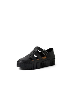 BENTAYA MI BLACK BLACK SOLE LEATHER