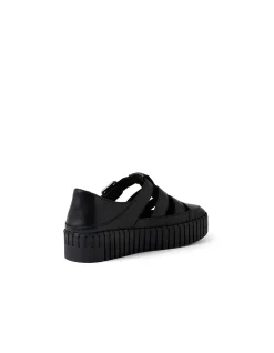 BENTAYA MI BLACK BLACK SOLE LEATHER