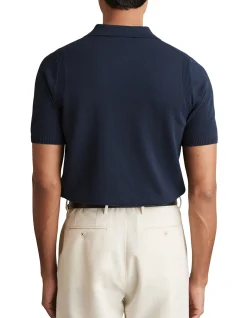 BERKLEY HALF ZIP KNITTED POLO